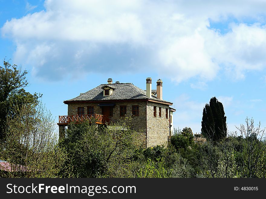 A photo of Monastery St. Andrea, Mount Athos, Greece