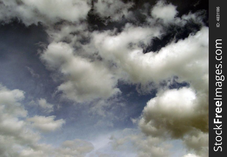 Sky and clouds above Bosnia. Sky and clouds above Bosnia