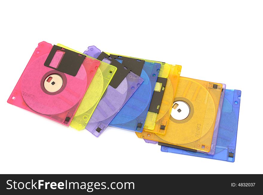 Color floppy disk