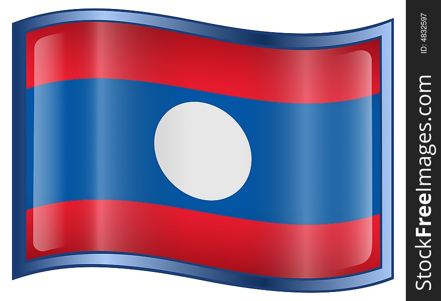 Laos Flag Icon