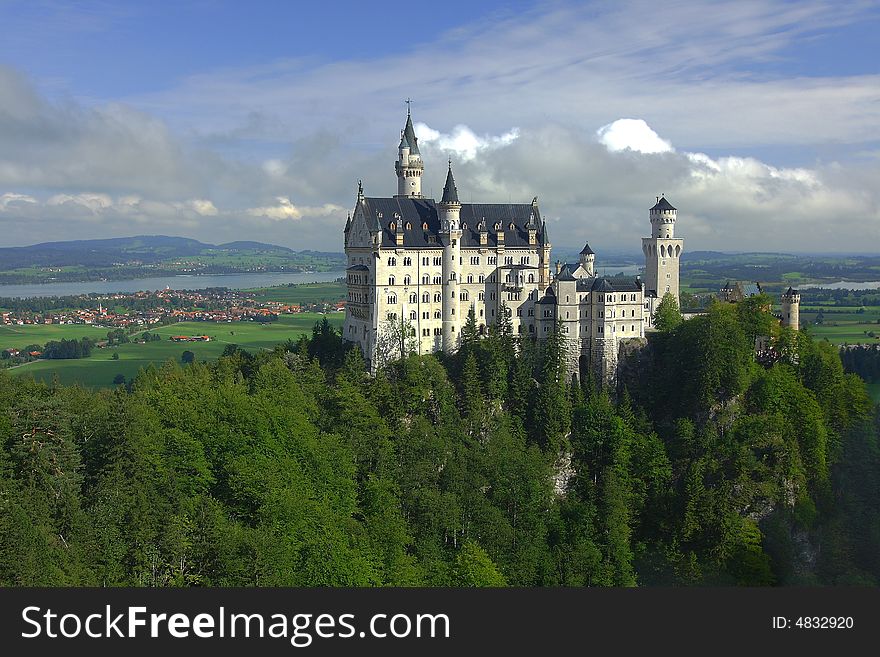 Neuschwanstein is one of the most popular of all the palaces and castles in Europe. Neuschwanstein is one of the most popular of all the palaces and castles in Europe