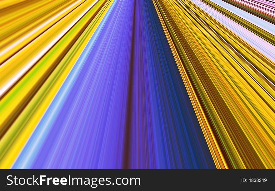 Abstract linear color background. Illustration.