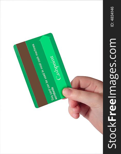 Fake Green Credit Card 3