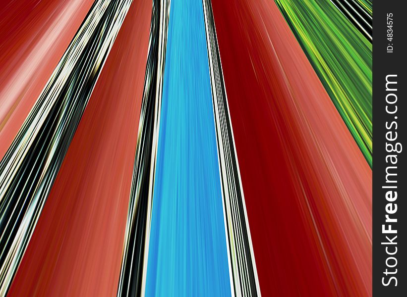 Abstract linear color background. Illustration.