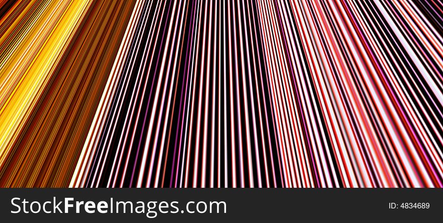 Abstract linear color background. Illustration.