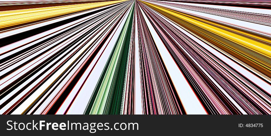 Abstract linear color background. Illustration.