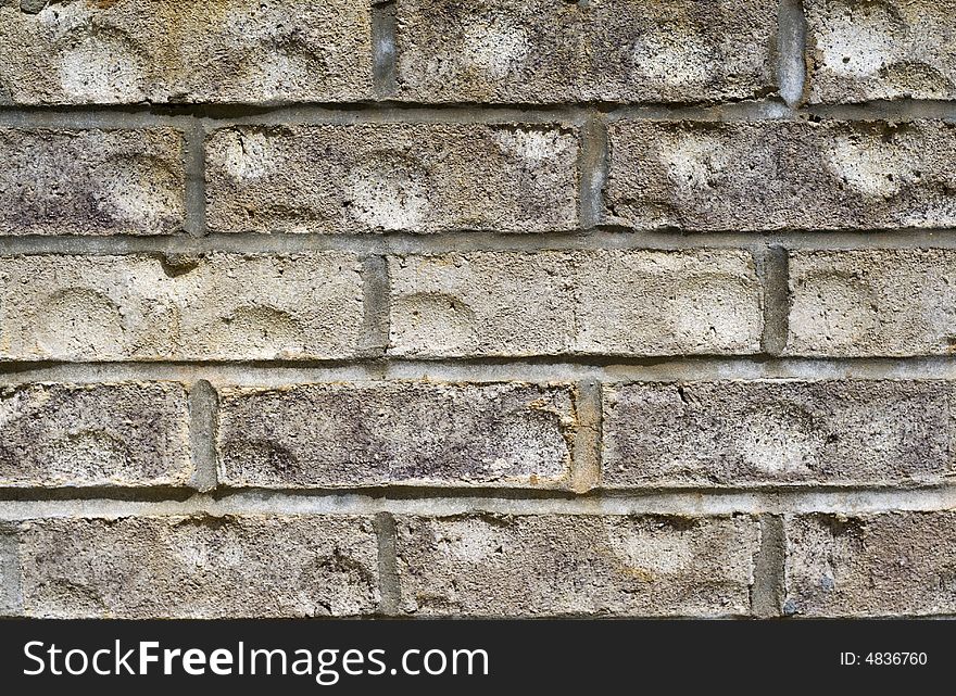 Close up of brick wall. Close up of brick wall