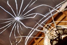Mystery Of The Broken Glass Royalty Free Stock Image Mystery Of The Broken Glass Royalty Free Stock Image