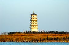 Chinese Pagoda Building Royalty Free Stock Photos Chinese Pagoda Building Royalty Free Stock Photos
