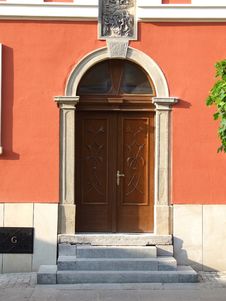 The Closed Arched Doorway Royalty Free Stock Photo The Closed Arched Doorway Royalty Free Stock Photo