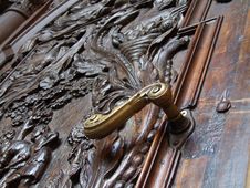 The Closed Arched Doorway Royalty Free Stock Image The Closed Arched Doorway Royalty Free Stock Image