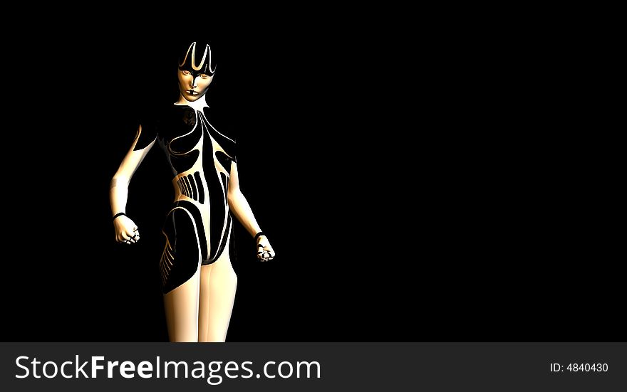 Coded cyborg collection cg render. Coded cyborg collection cg render