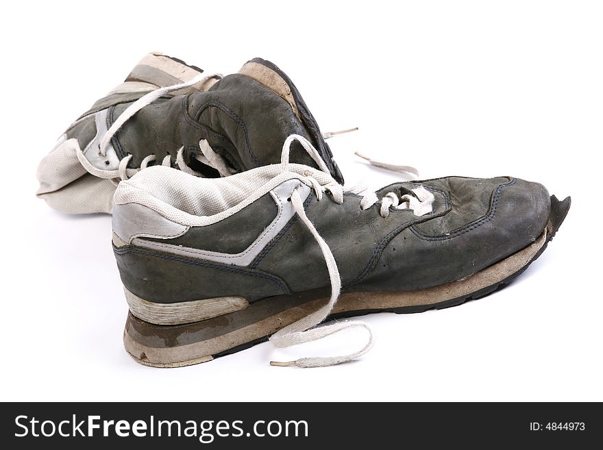 Old Grungy Running Shoes