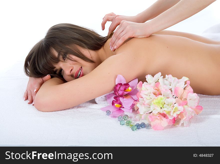 Relax Massage To The Girl