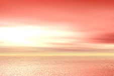 Red Sunset Stock Image Red Sunset Stock Image