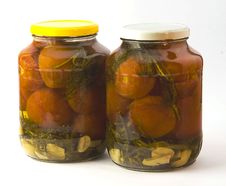 Canned Tomatoes Royalty Free Stock Photography Canned Tomatoes Royalty Free Stock Photography
