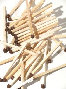 Matches. Royalty Free Stock Photo