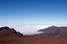 Haleakala Clouds Stock Images