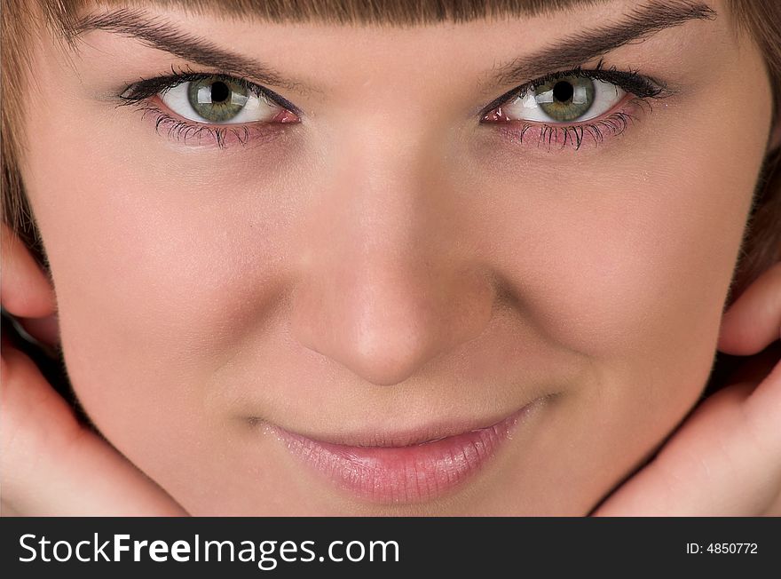 Portrait of beautiful women close-up