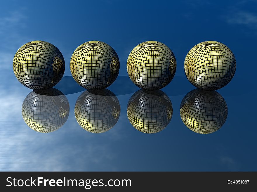 Logo Business, Four Balls