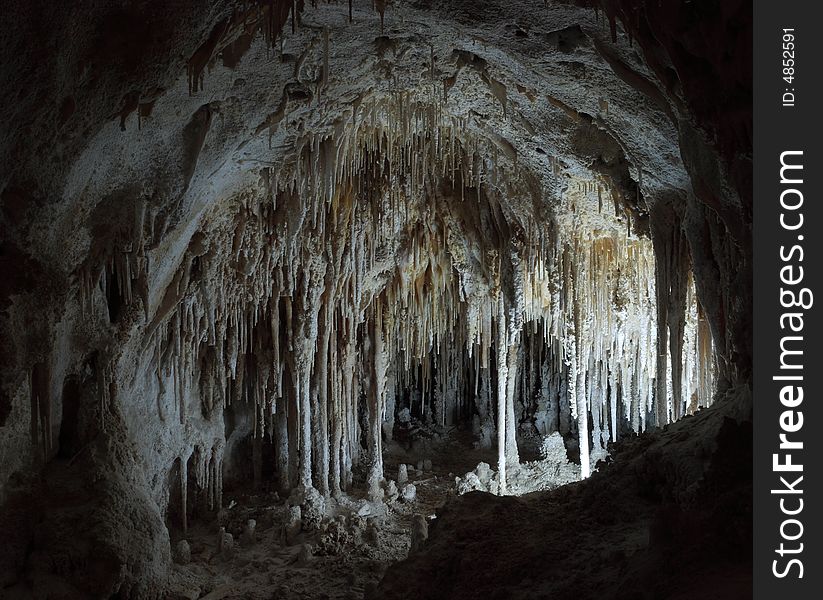 The Dollhouse along the Big Room Tour - Carlsbad Caverns National Park