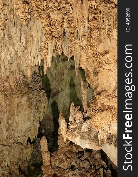 Green Lake Room in Carlsbad Caverns National Park