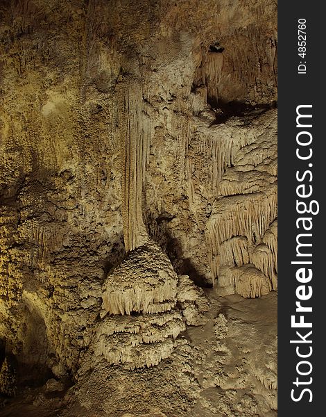 Cave scene from the Big Room Tour - Carlsbad Caverns National Park