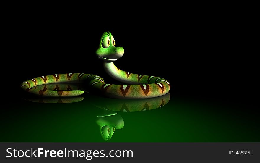 Cartoon Snake