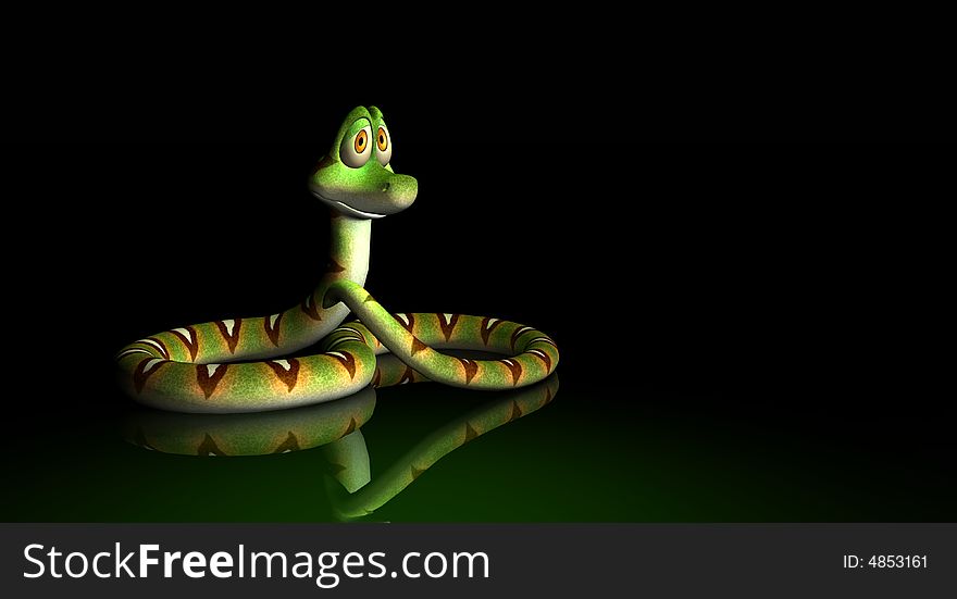 Cartoon Snake