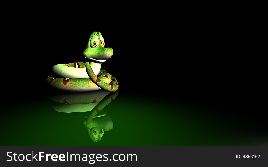 Cartoon Snake