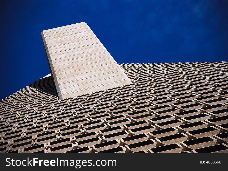 Modern Skyscraper in Downtown San Francisco, CA