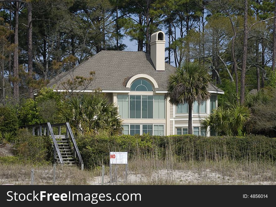 Large house on the beaches of South Carolina. Large house on the beaches of South Carolina
