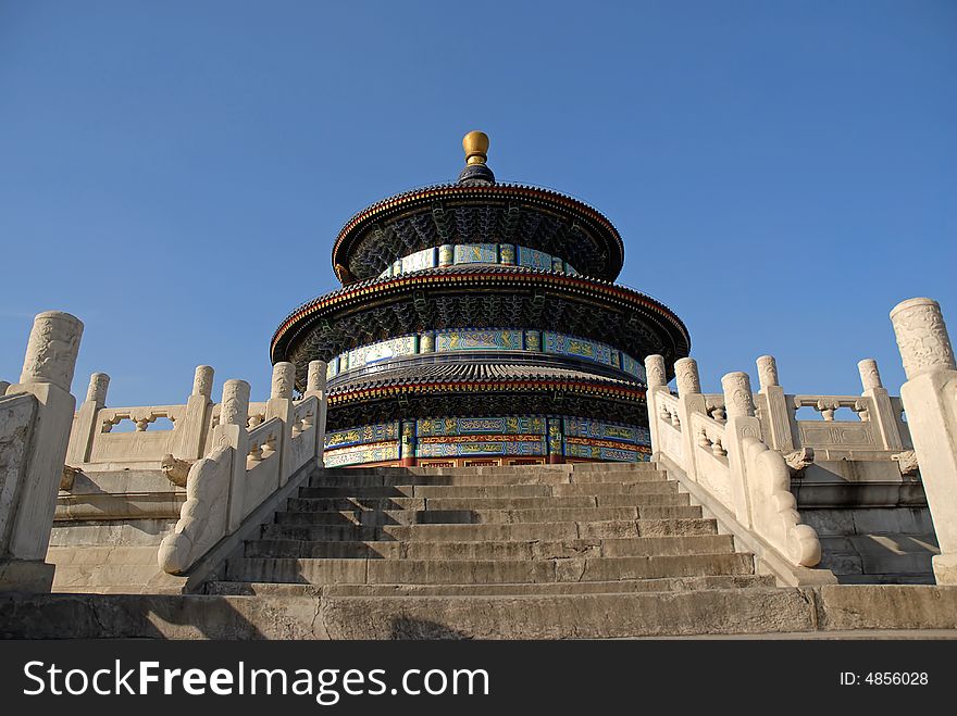 Temple of Heaven in beijing china. Temple of Heaven in beijing china