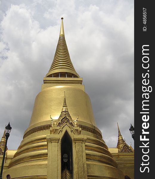 Golden Temple In Grand Palace Bangkok