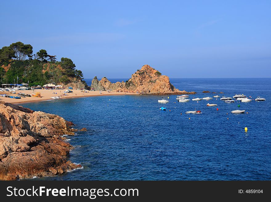 Tossa De Mar Beach