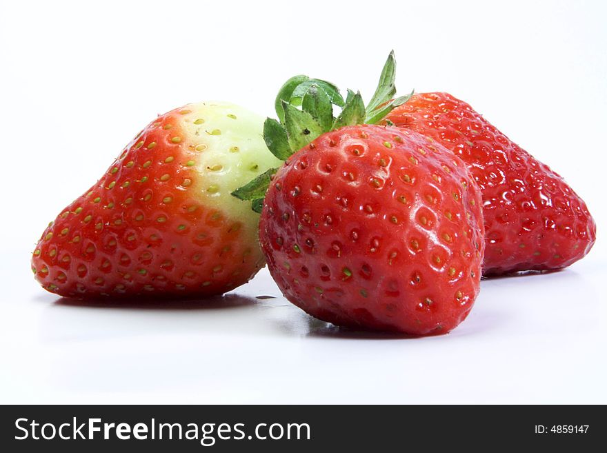 Strawberry isolated on a background