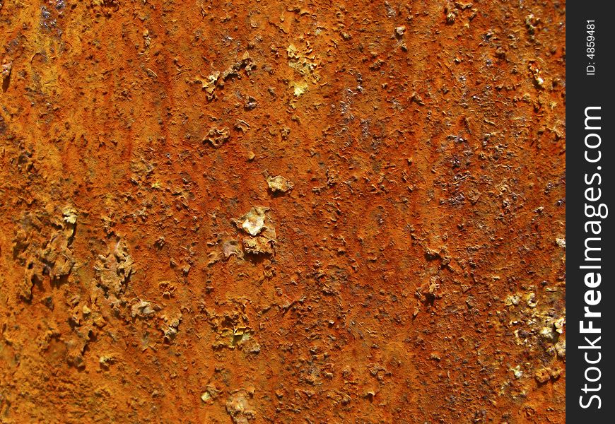 Abstract composition, rusty surface of  metal sheet