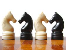 Chess Figures Royalty Free Stock Image