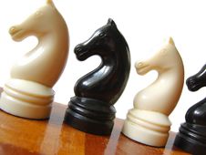 Chess Figures 2 Royalty Free Stock Photo