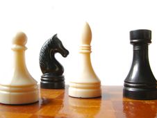 Chess Figures 5 Stock Images