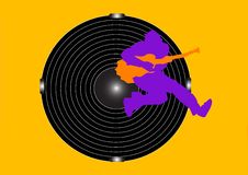 Guitar And Woofer Royalty Free Stock Image Guitar And Woofer Royalty Free Stock Image