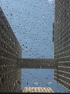 Rain Drops Glass Royalty Free Stock Images Rain Drops Glass Royalty Free Stock Images