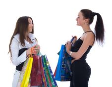 Business Lady Shopping Stock Photo Business Lady Shopping Stock Photo