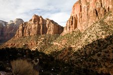 Zion National Park Royalty Free Stock Image