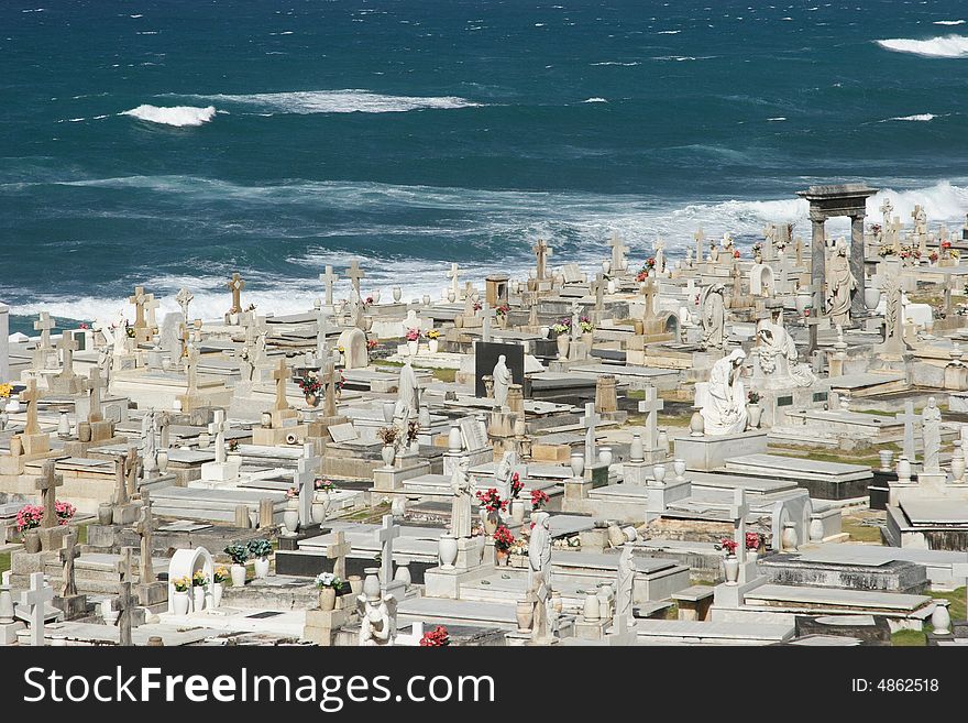 Image taken at San Juan Cemetery, Puerto Rico