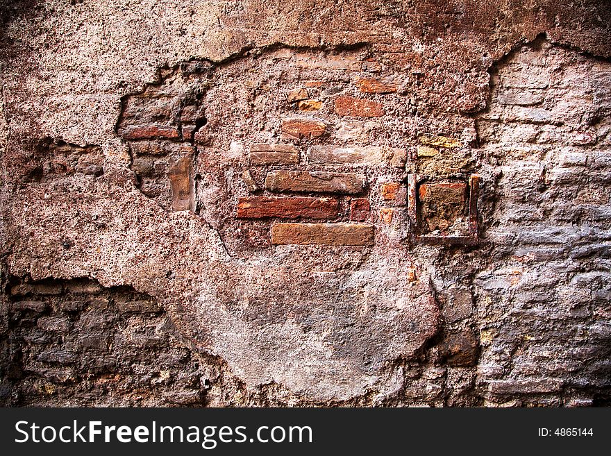 Rough wall texture, useful as grunge background