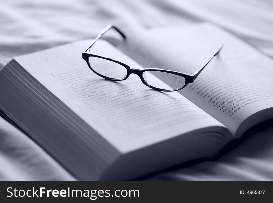 Glasses On Book