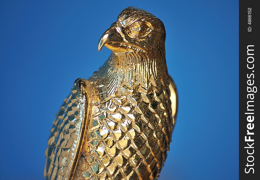 Golden Falcon Head