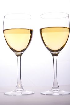 Wine Glasses Royalty Free Stock Photography Wine Glasses Royalty Free Stock Photography