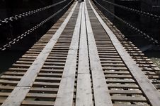 Suspended Bridge Stock Image Suspended Bridge Stock Image